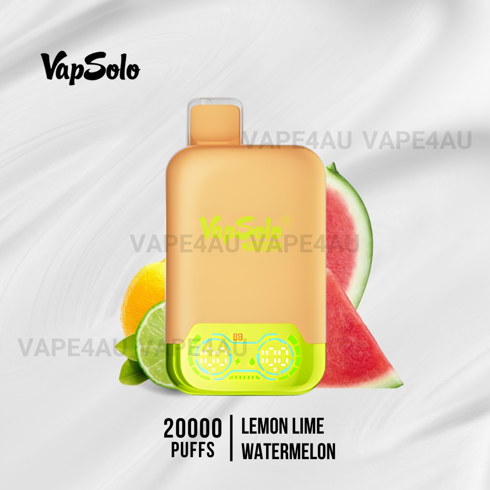 Vapsolo Twins 20000 Puffs Lemon Lime Watermelon
