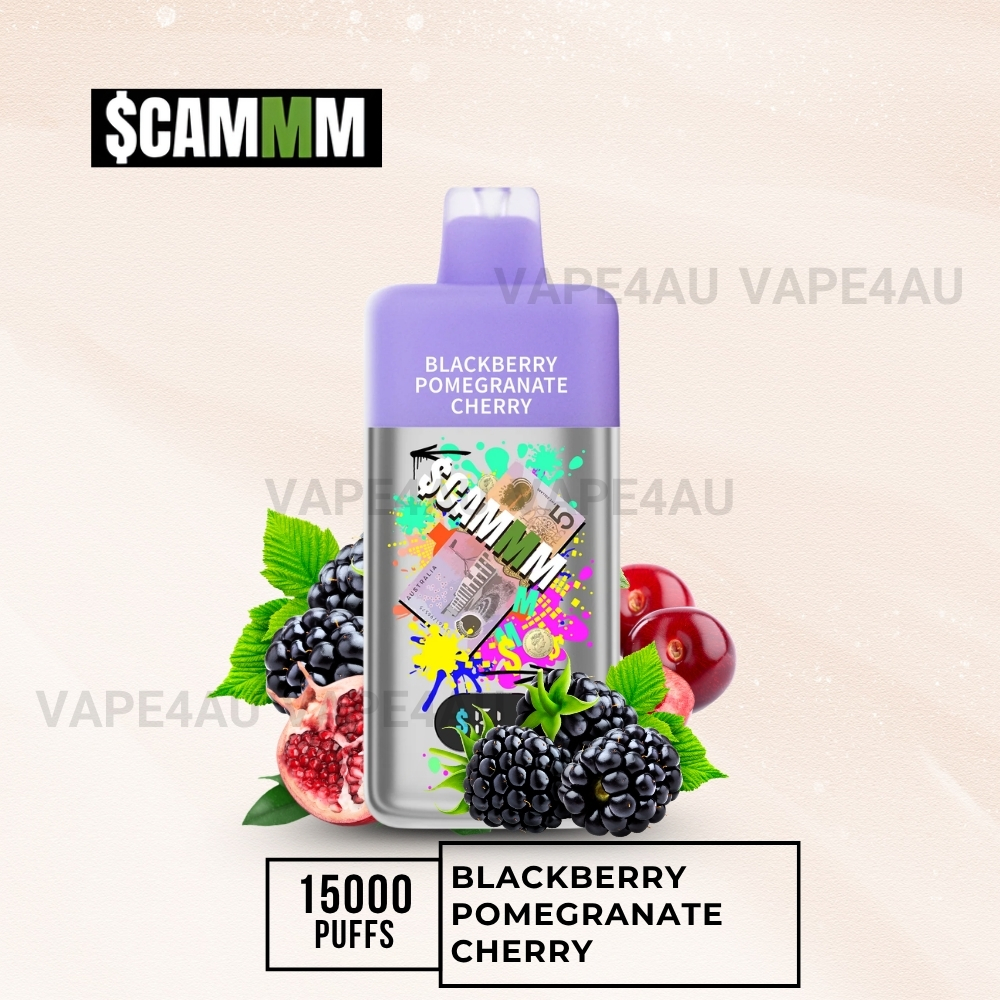 $CAMM AS 15000 Puffs Blackberry Pomegranate Cherry