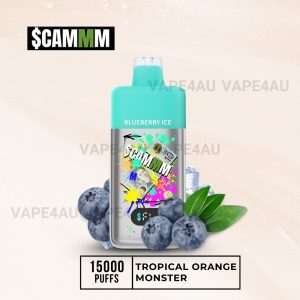 $CAMM AS 15000 Puffs Blueberry Ice