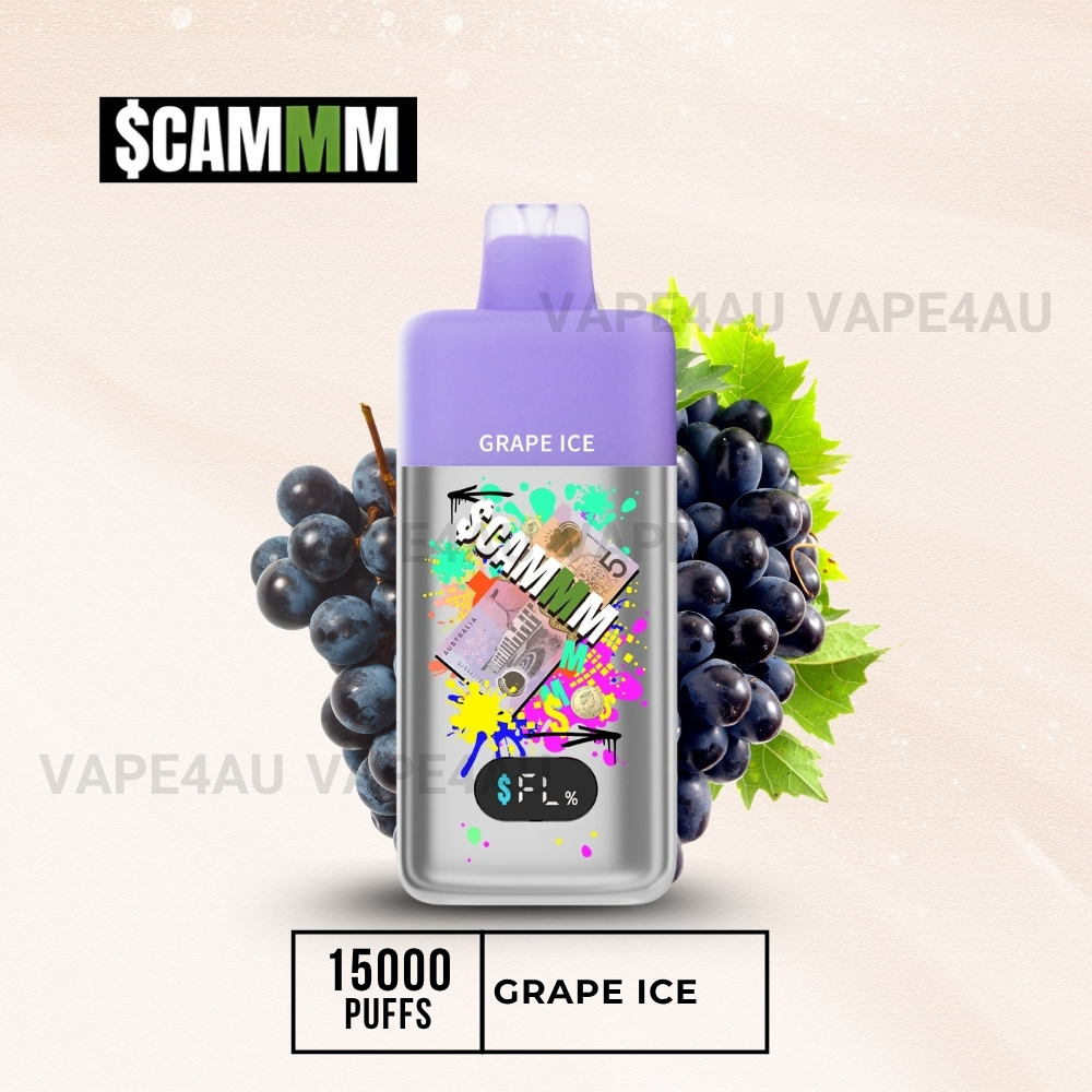 $CAMM AS 15000 Puffs Grape Ice