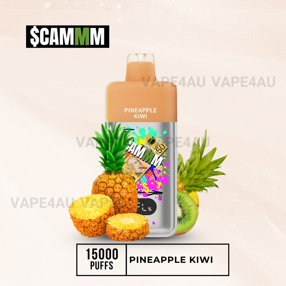 $CAMM AS 15000 Puffs Pineapple Kiwi