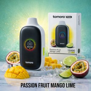 TOMORO Max 15000 Puffs Passionfruit Mango Lime