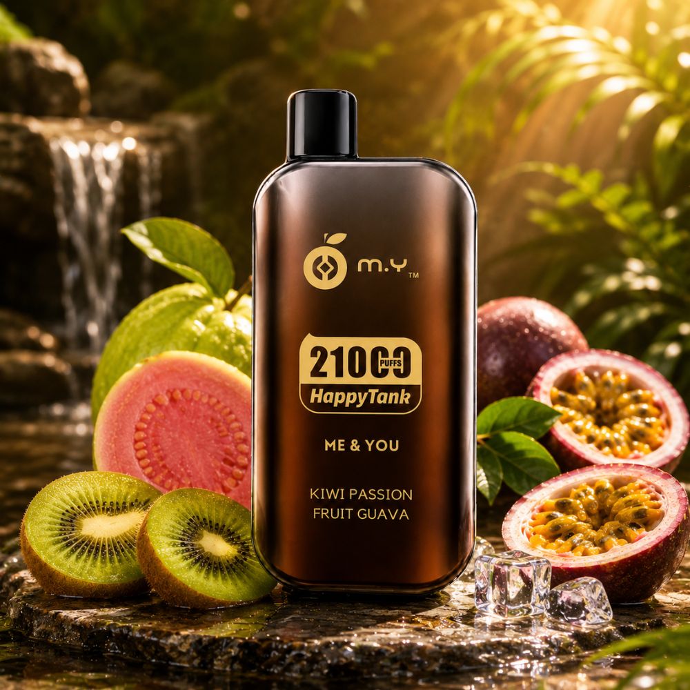 HappyTank 21000 Puffs Kiwi Passion Fruit Guava