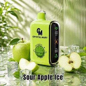 Crystal Mary Pulse 20000 Puffs Sour Apple Ice