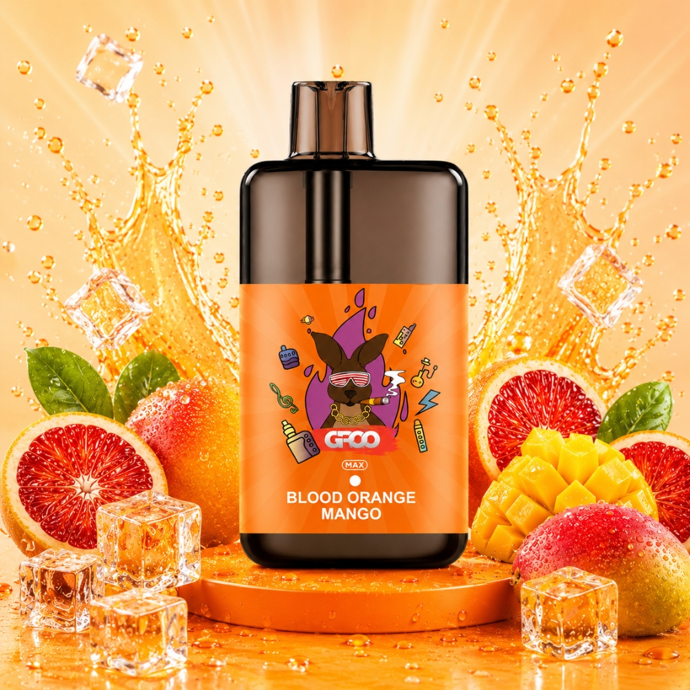 GROO Max 10000 Puffs Blood Orange Mango