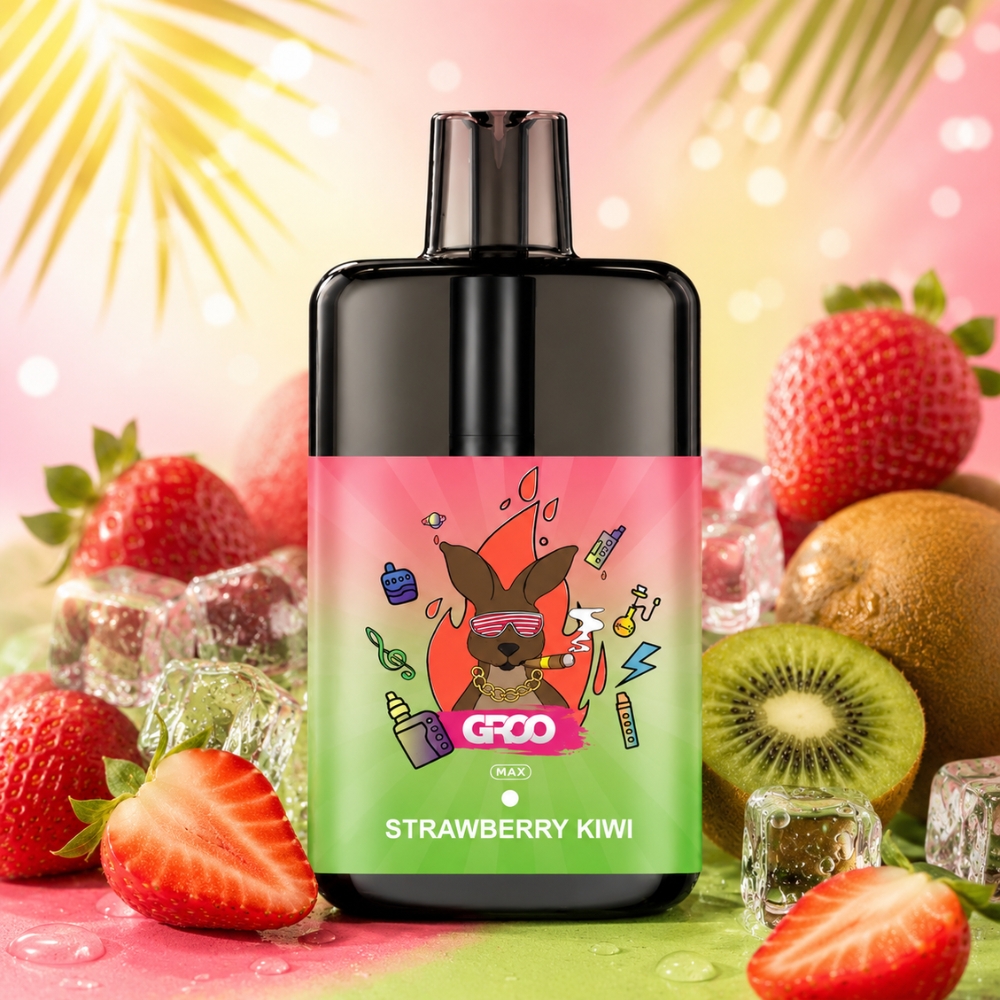 GROO Max 10000 Puffs Strawberry Kiwi